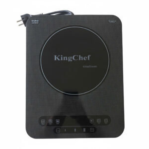 Bếp từ đơn cao cấp KingChef Titalium  KC818 kiểu dáng Slim mỏng đẹp . Điện áp 220v-50Hz Công suất  cao :2200w giúp đun nấu nhanh hơn. Bếp dùng mâm từ lớn giúp hiệu năng đun nấu nhanh và tiện lợi hơn, main ,chip xuất sứ Germany bền bỉ. Quạt lồng sóc giúp cho bếp hoạt động êm ái hơn Chức năng sôi liu riu giúp quá trình hầm , rán tiện lợi hơn Chống tràn, chống cháy. Nhiều chế độ nấu : lẩu, chiên dán , nấu soup, hấp